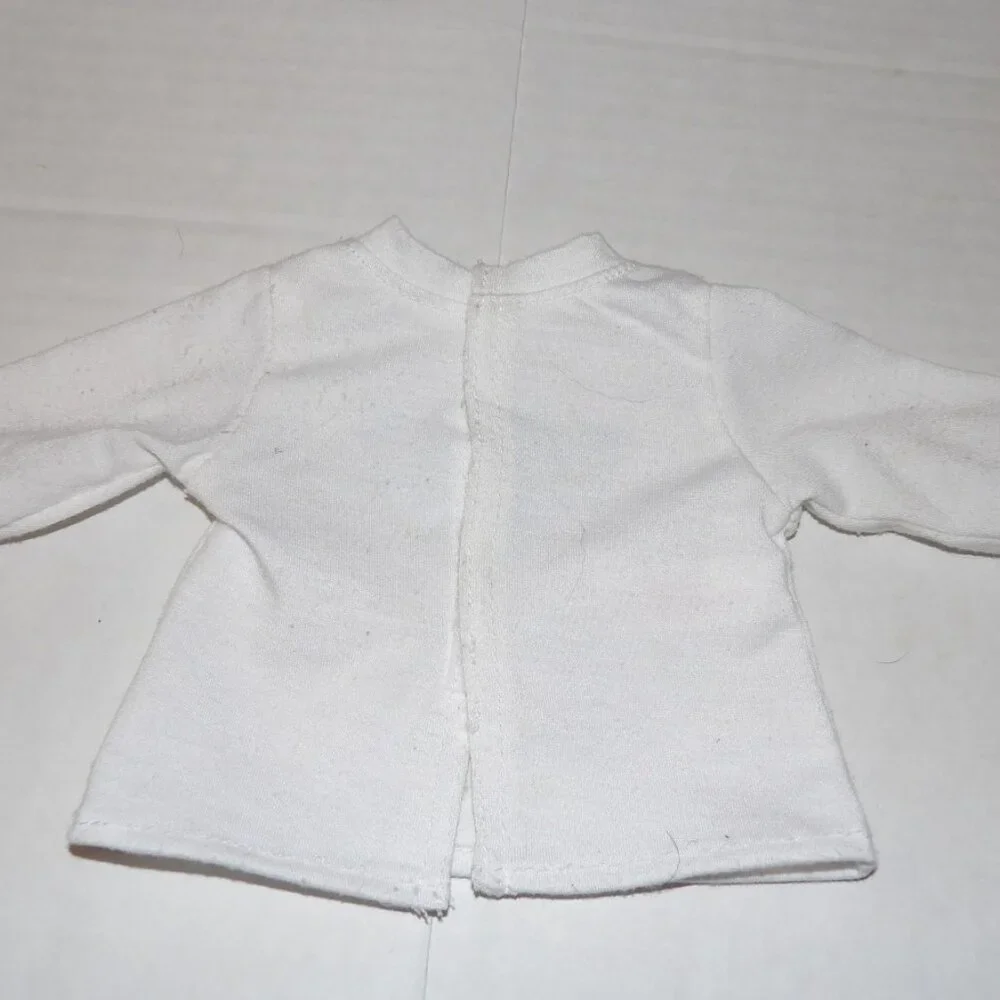 White Shirt with Blue Dog Face Battat OG Our Generation Doll Clothes 18